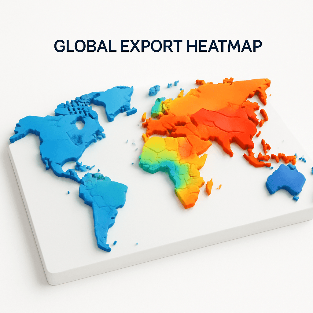 Global Export Heatmap